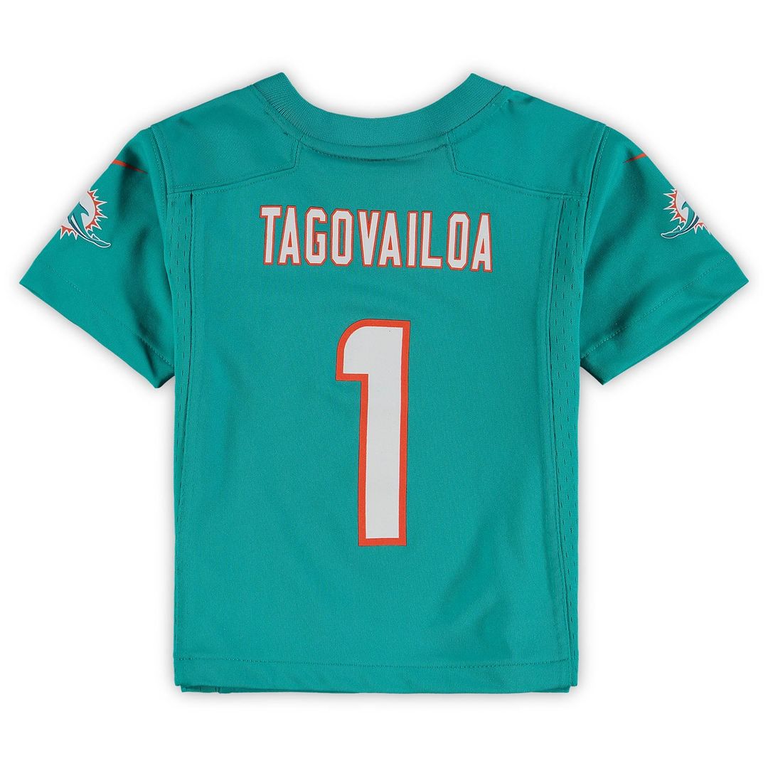 Tua Tagovailoa Miami Dolphins Nike Toddler Game Jersey - Aqua