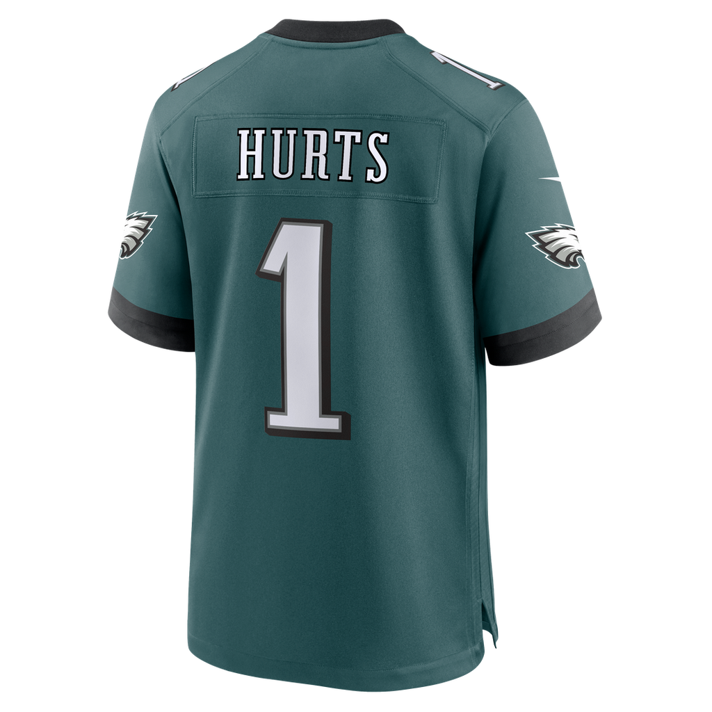 Jalen Hurts Philadelphia Eagles Nike Team Game Jersey -  Midnight Green