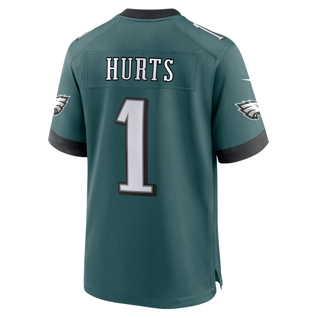 Jalen Hurts Philadelphia Eagles Nike Team Game Jersey -  Midnight Green