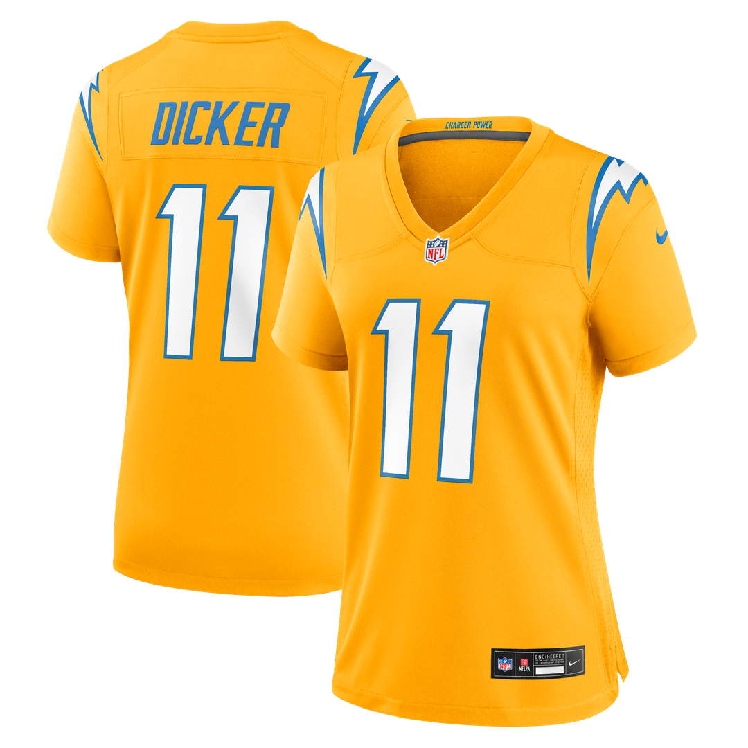 Cameron Dicker Los Angeles Chargers Nike Women's Alternate Game Jersey -  Gold