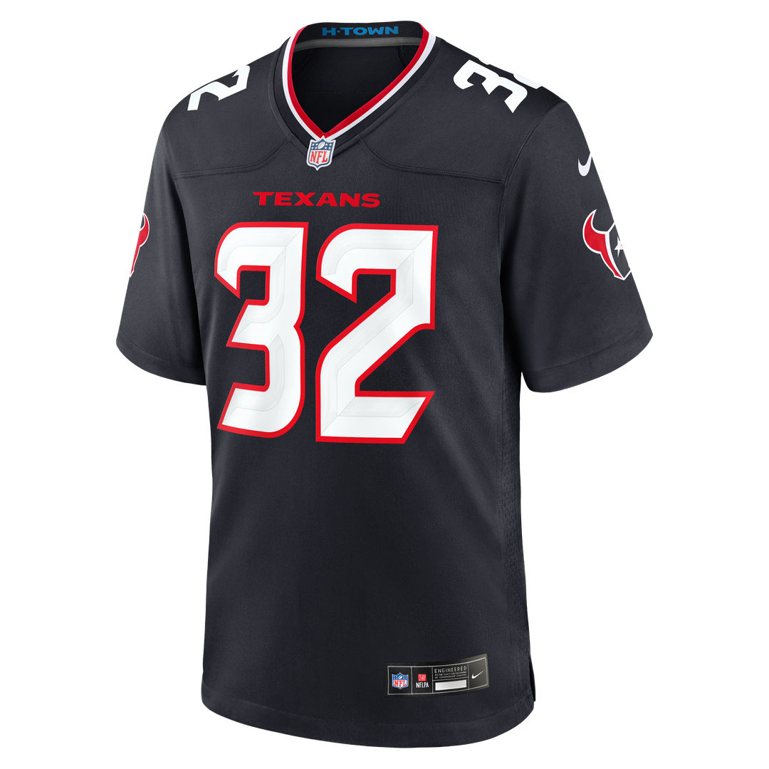 David Montgomery Houston Texans Nike Game Jersey - Navy