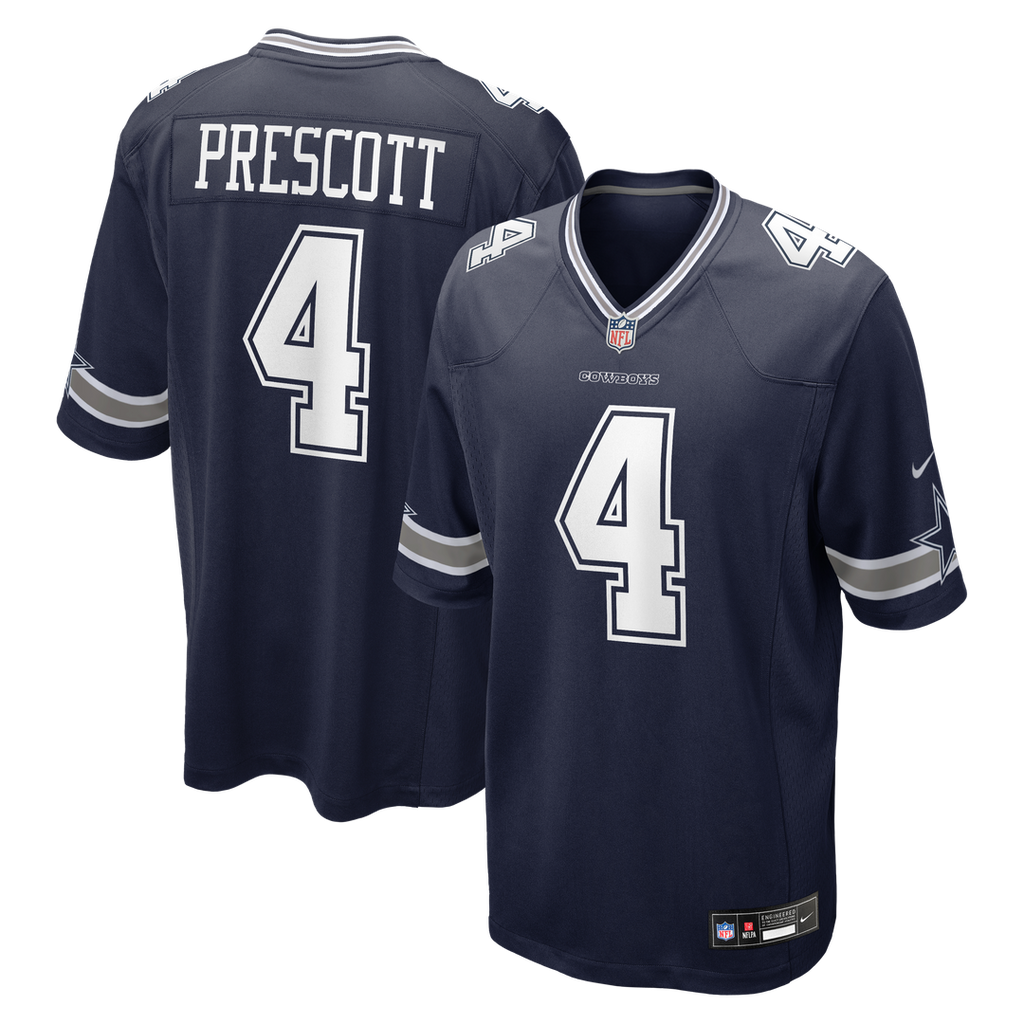 Dak Prescott Dallas Cowboys Nike Game Team Jersey - Navy
