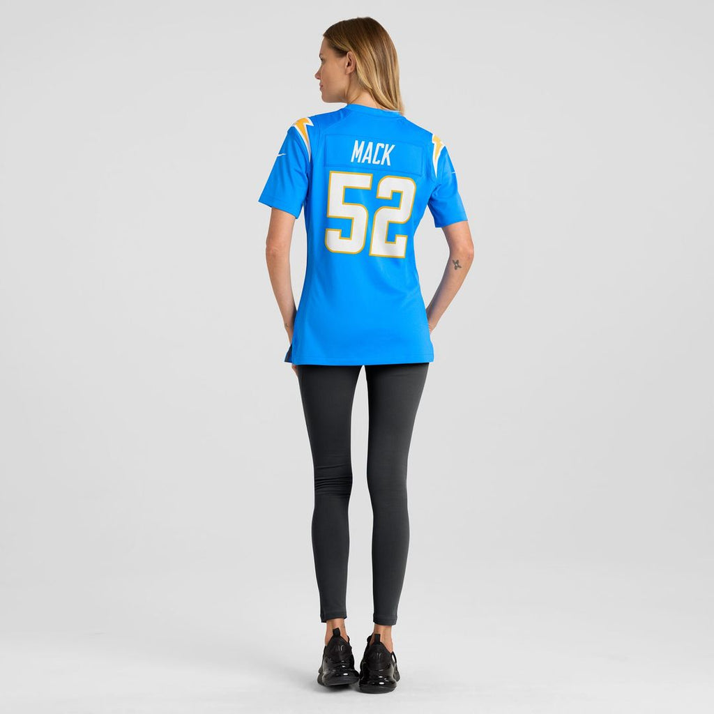 Khalil Mack Los Angeles Chargers Nike Women's Player Jersey - Powder Blue