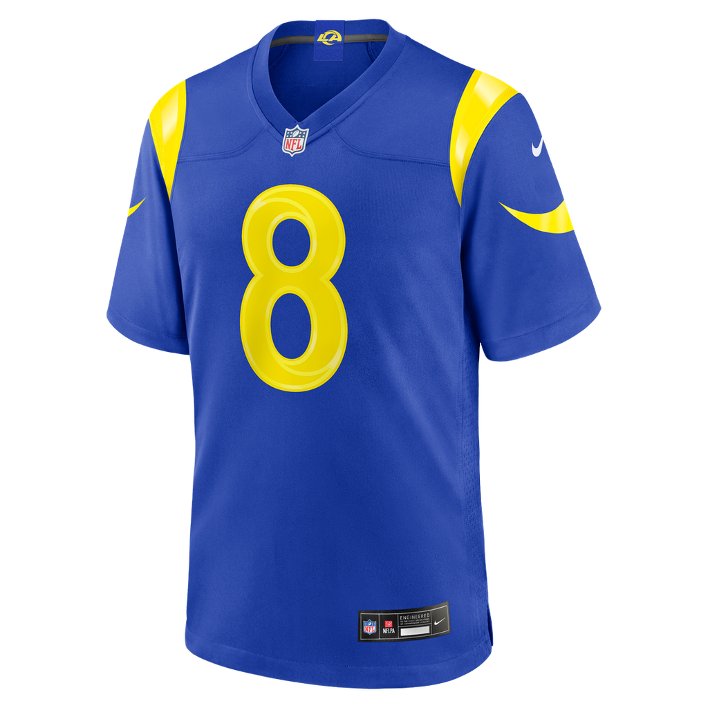 Jared Verse Los Angeles Rams Nike Team Game Player Jersey - Royal