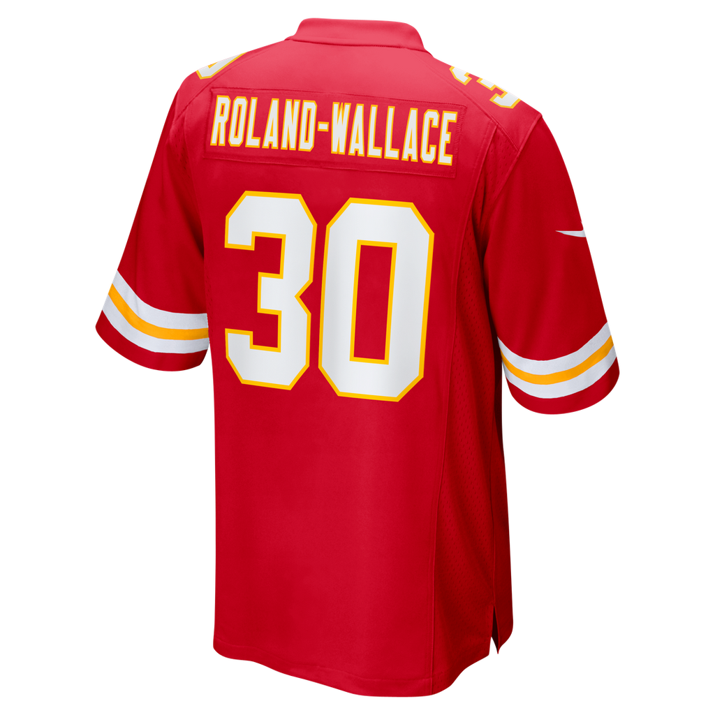 Chris Roland-Wallace Kansas City Chiefs Nike  Game Jersey -  Red