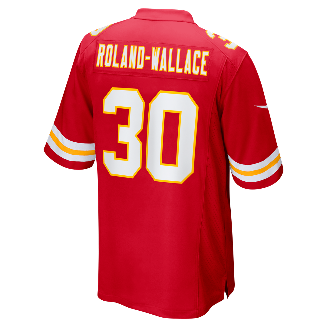 Chris Roland-Wallace Kansas City Chiefs Nike  Game Jersey -  Red