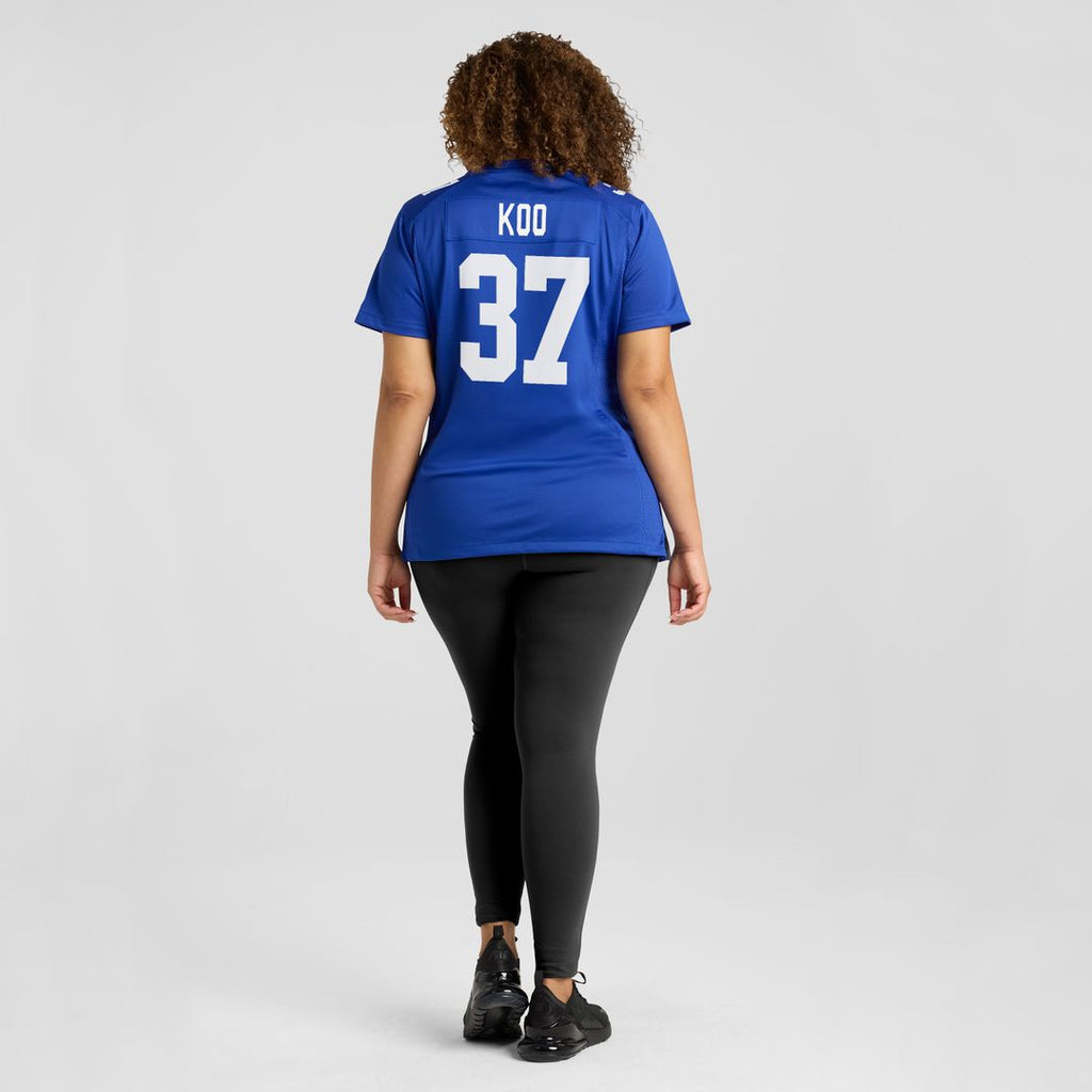 Younghoe Koo New York Giants Nike Women's Team Game Jersey -  Royal