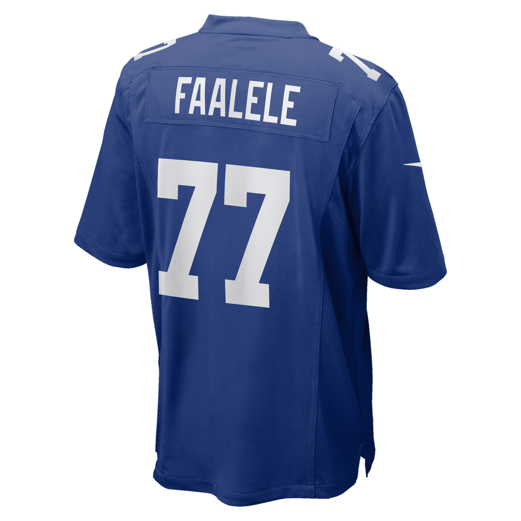 Daniel Faalele New York Giants Nike Team Game Jersey - Royal