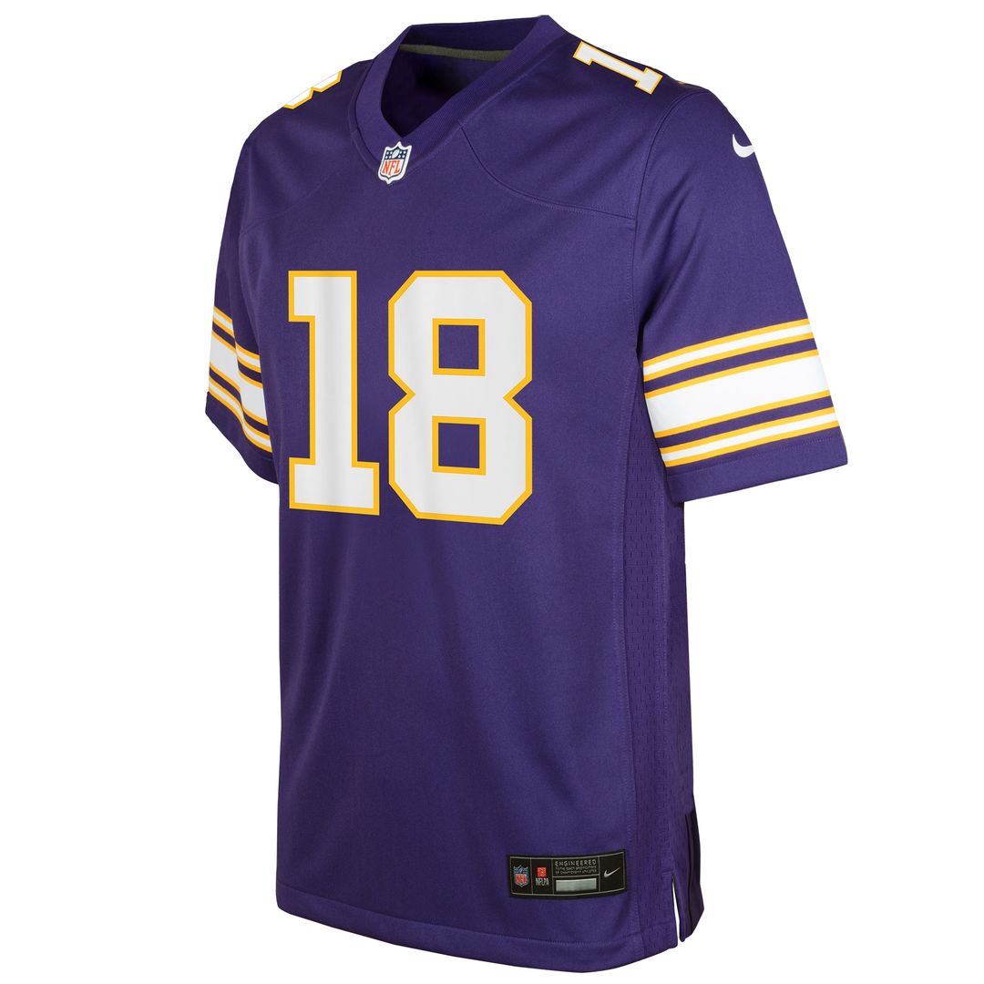 Justin Jefferson Minnesota Vikings Nike Youth Game Jersey - White