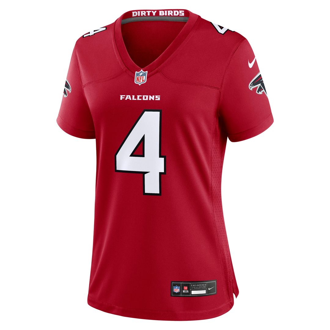Jahan Dotson Atlanta Falcons Nike Women's Team Game Jersey -  Red