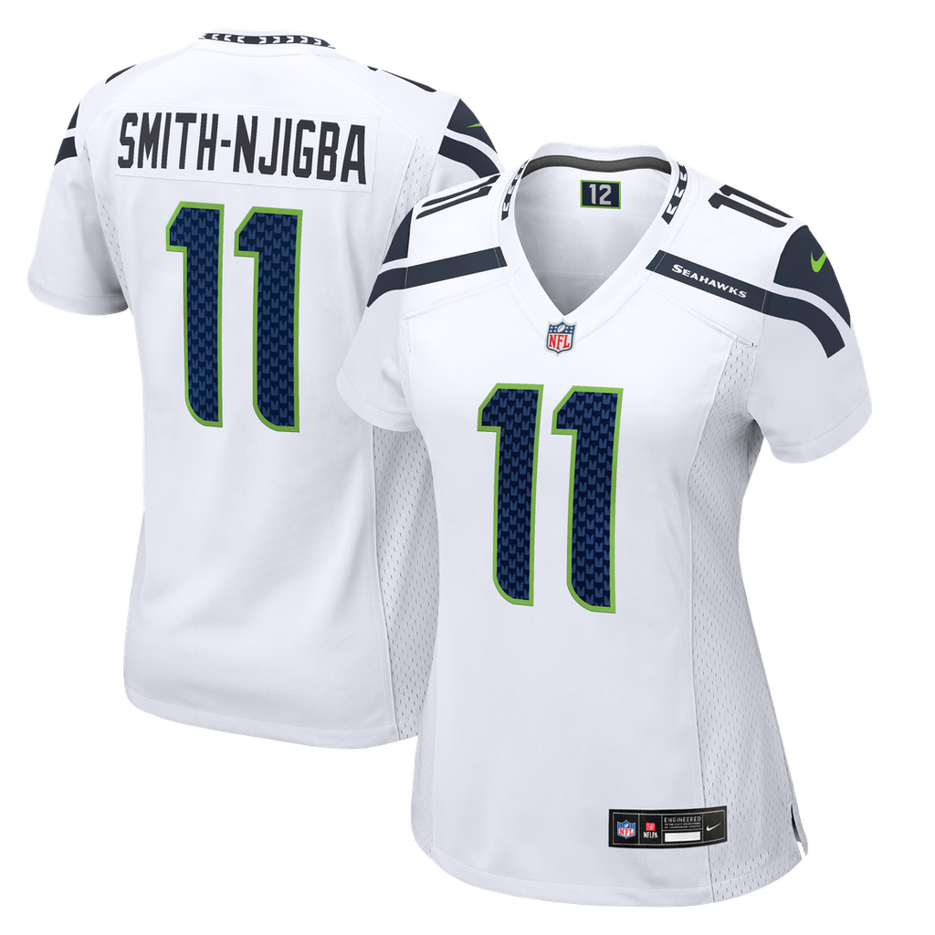 Jaxon Smith-Njigba Seattle Seahawks Nike Women's  Game Jersey -  White