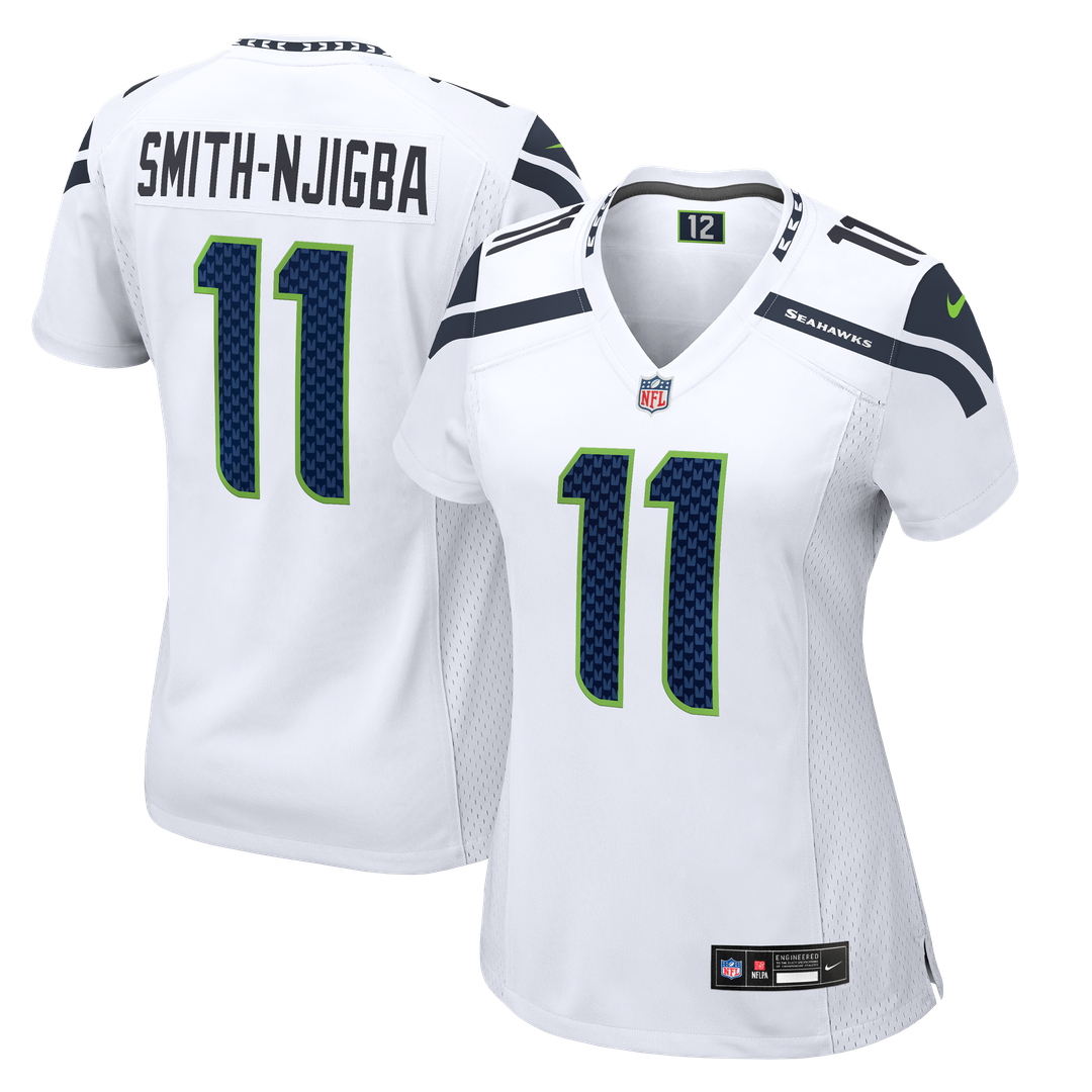 Jaxon Smith-Njigba Seattle Seahawks Nike Women's  Game Jersey -  White