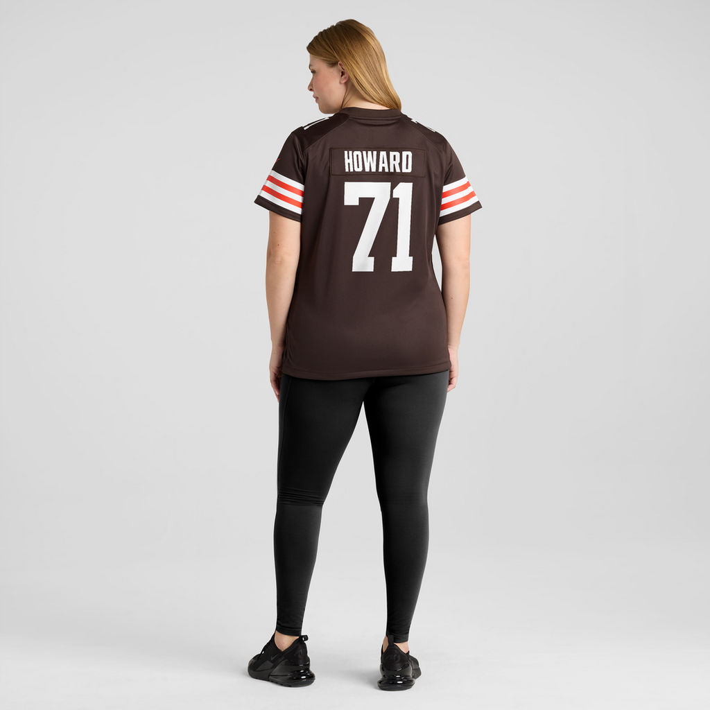 Tytus Howard Cleveland Browns Nike Women's Team Game Jersey -  Brown