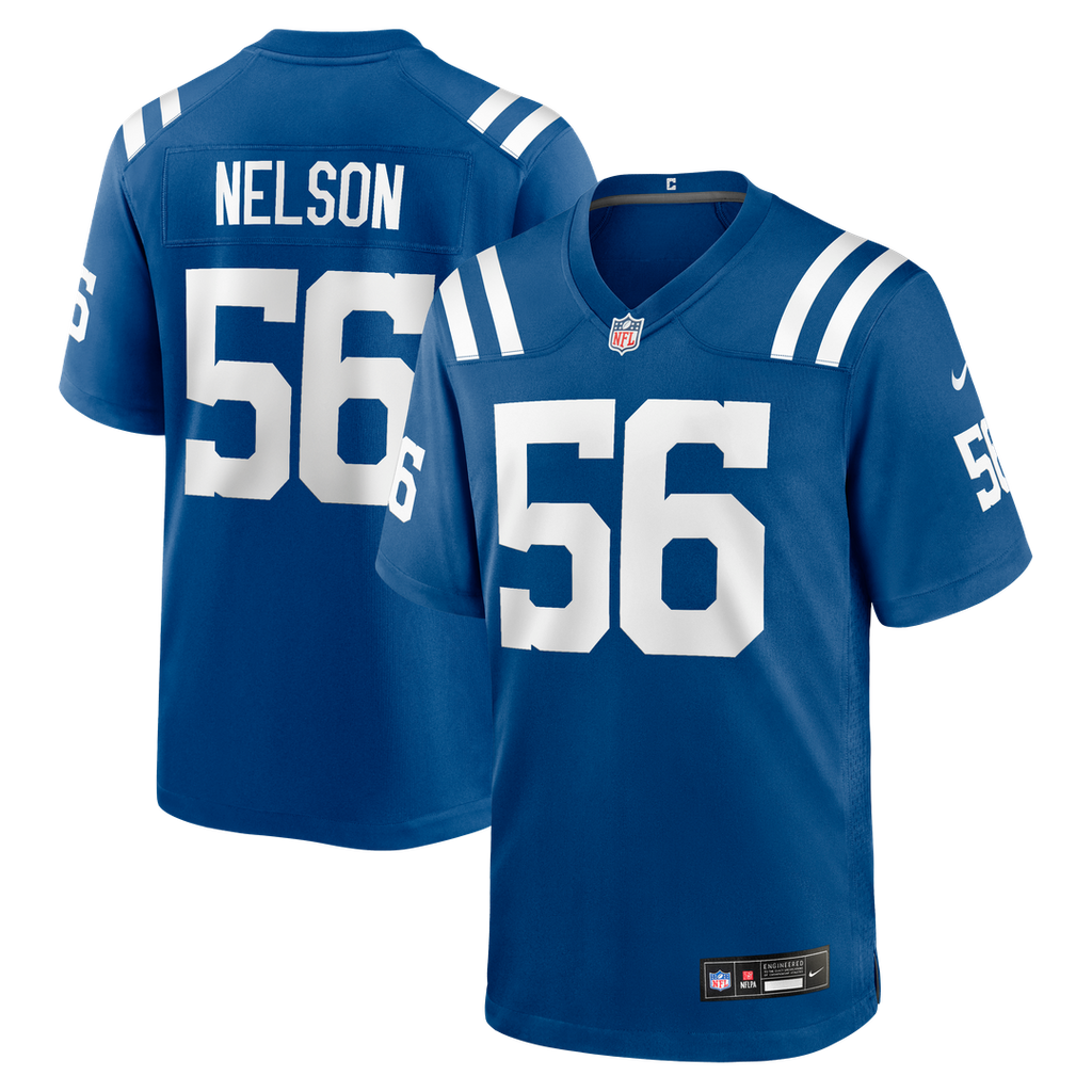Quenton Nelson Indianapolis Colts Nike Game Player Jersey - Royal