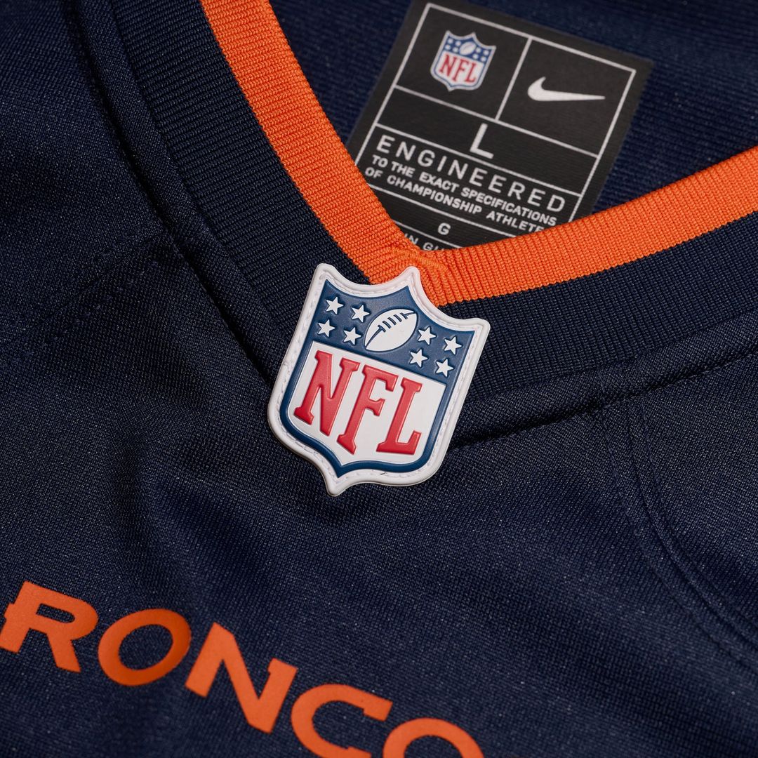 Nik Bonitto Denver Broncos Nike Team Game Jersey -  Orange
