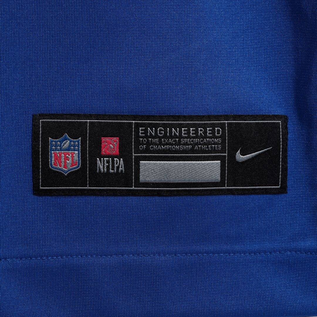 Dalen Cambre New York Giants Nike Team Game Jersey -  Royal
