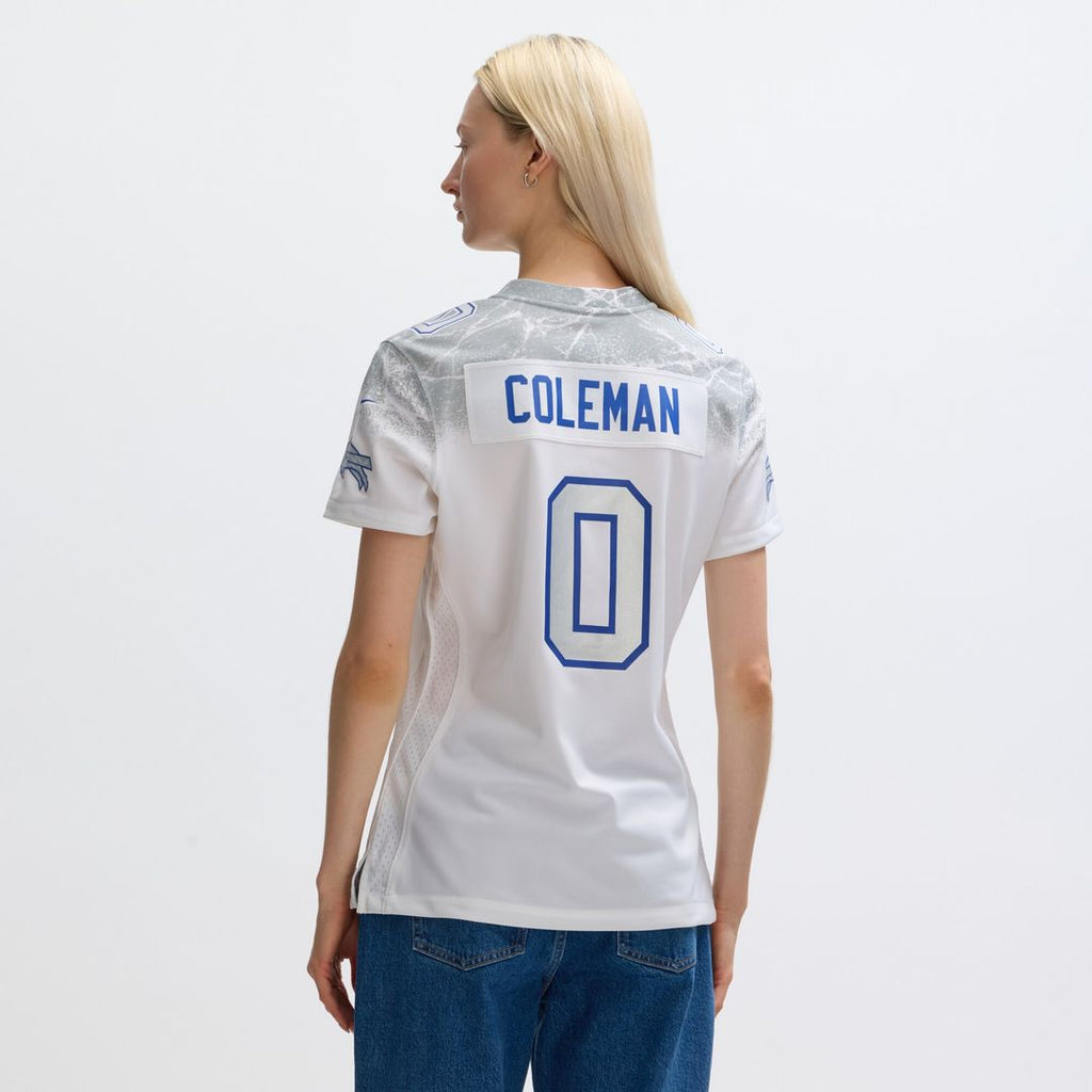 Keon Coleman Buffalo Bills Nike Women's 2025 Rivalries Collection Game Jersey - White