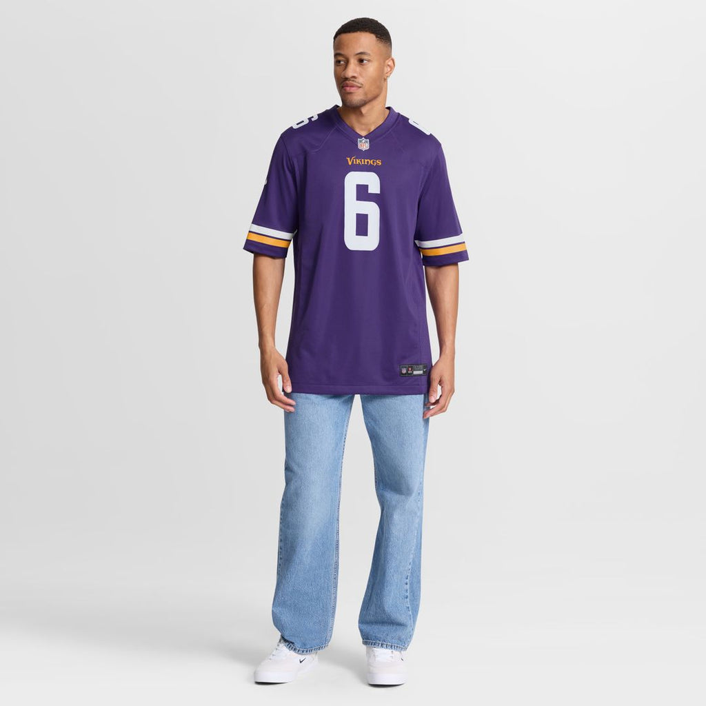 Dwight McGlothern Minnesota Vikings Nike Team Game Jersey -  Purple