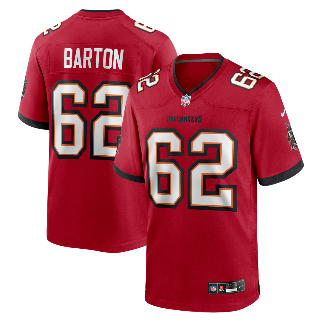 Graham Barton Tampa Bay Buccaneers Nike  Player Game Jersey - Red