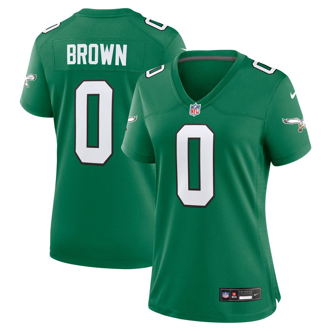Marquise Brown Philadelphia Eagles Nike Women's Alternate Game Jersey -  Kelly Green