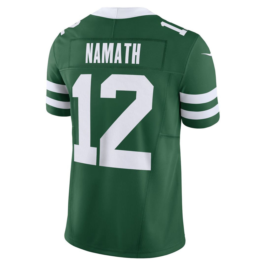 Joe Namath New York Jets Nike Alternate Vapor F.U.S.E. Limited Jersey  - Legacy Black