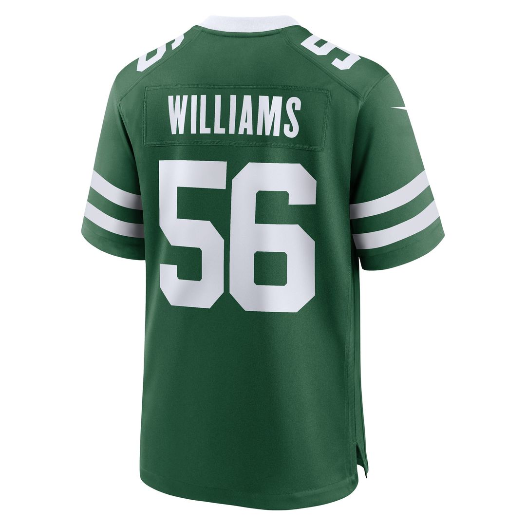 Quincy Williams New York Jets Nike Game Jersey - Legacy White