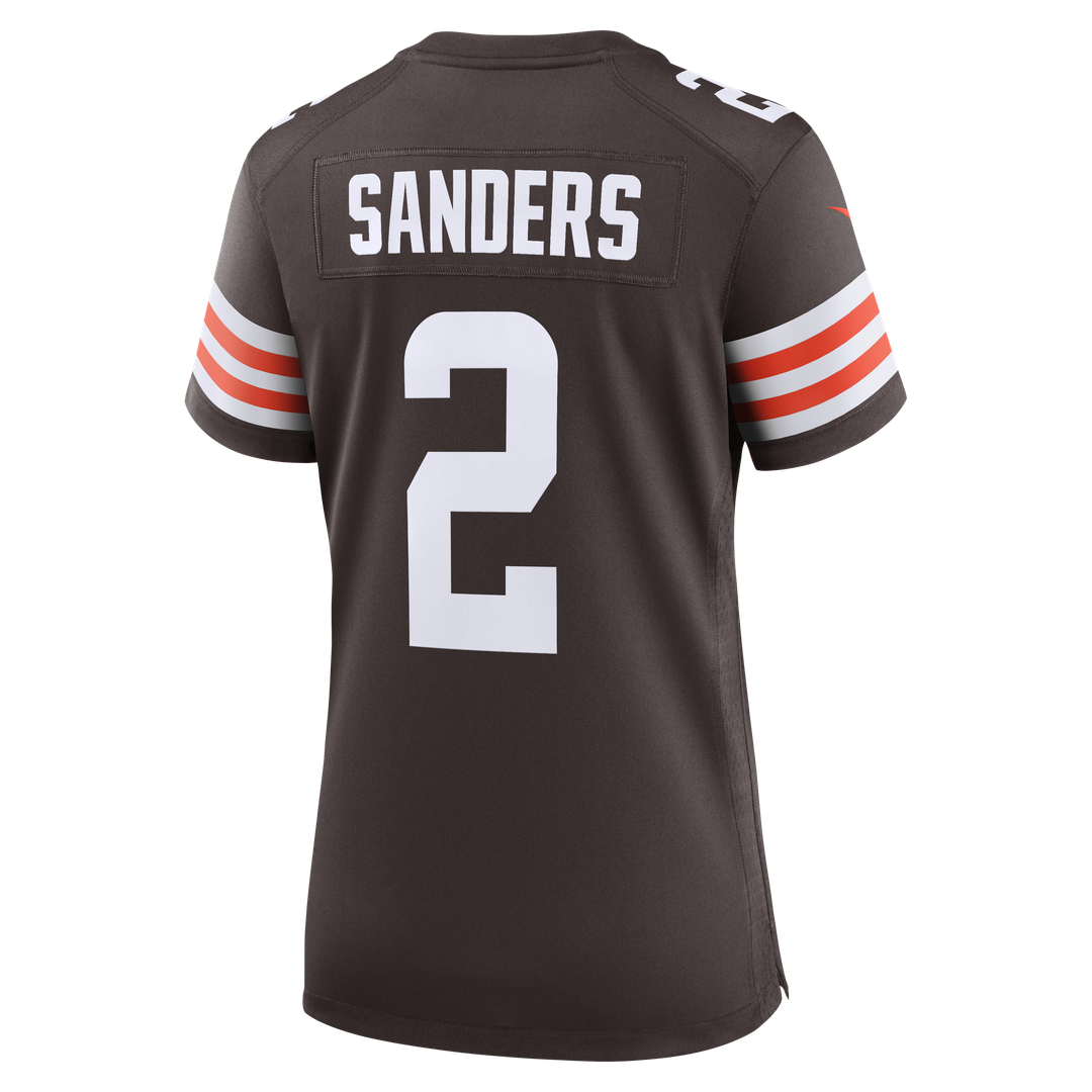 Shedeur Sanders Cleveland Browns Nike Women's Game Jersey - White