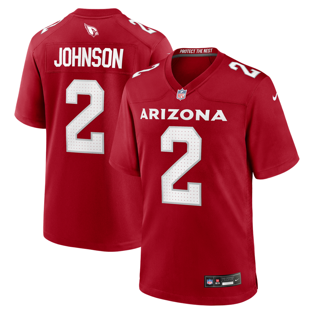 Will Johnson Arizona Cardinals Nike Team Game Jersey -  Cardinal