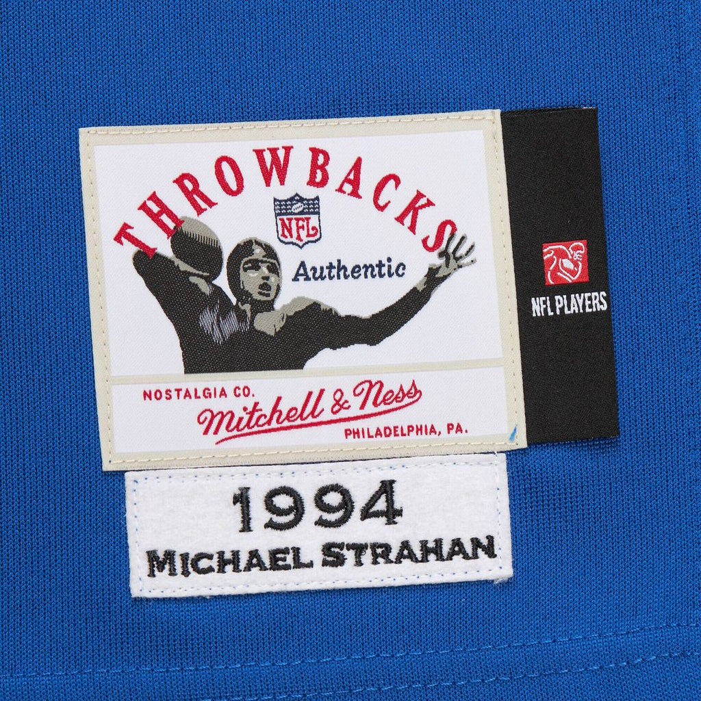 Michael Strahan New York Giants 1994 Mitchell & Ness Authentic Throwback Retired Player Jersey - Royal