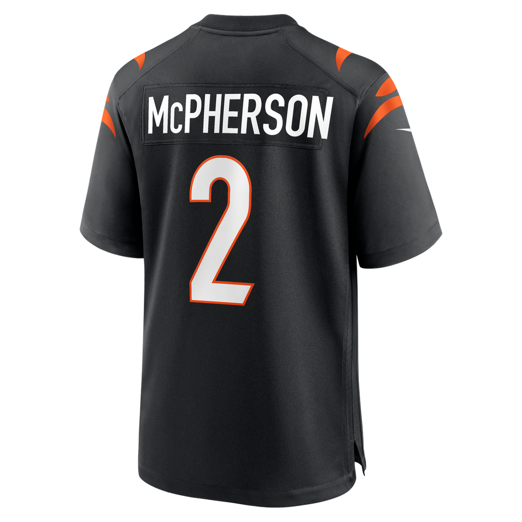 Evan McPherson Cincinnati Bengals Nike Game Jersey - Black