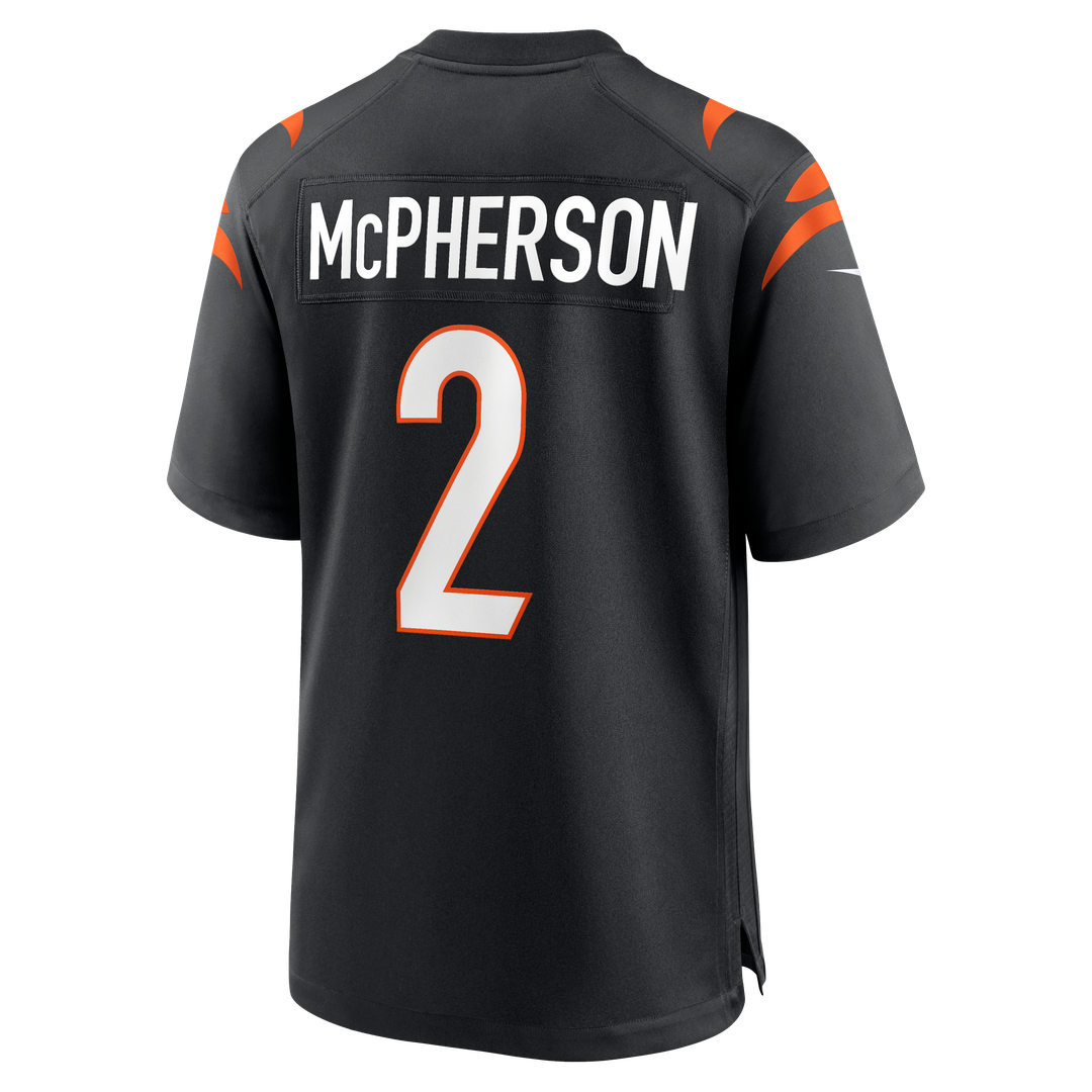 Evan McPherson Cincinnati Bengals Nike Game Jersey - Black