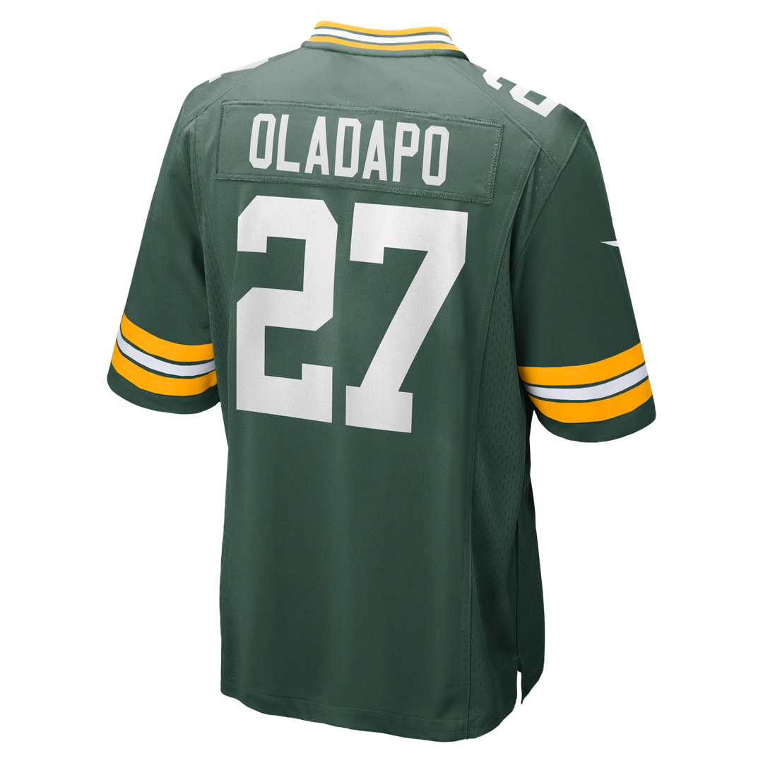 Kitan Oladapo Green Bay Packers Nike  Game Jersey -  Green