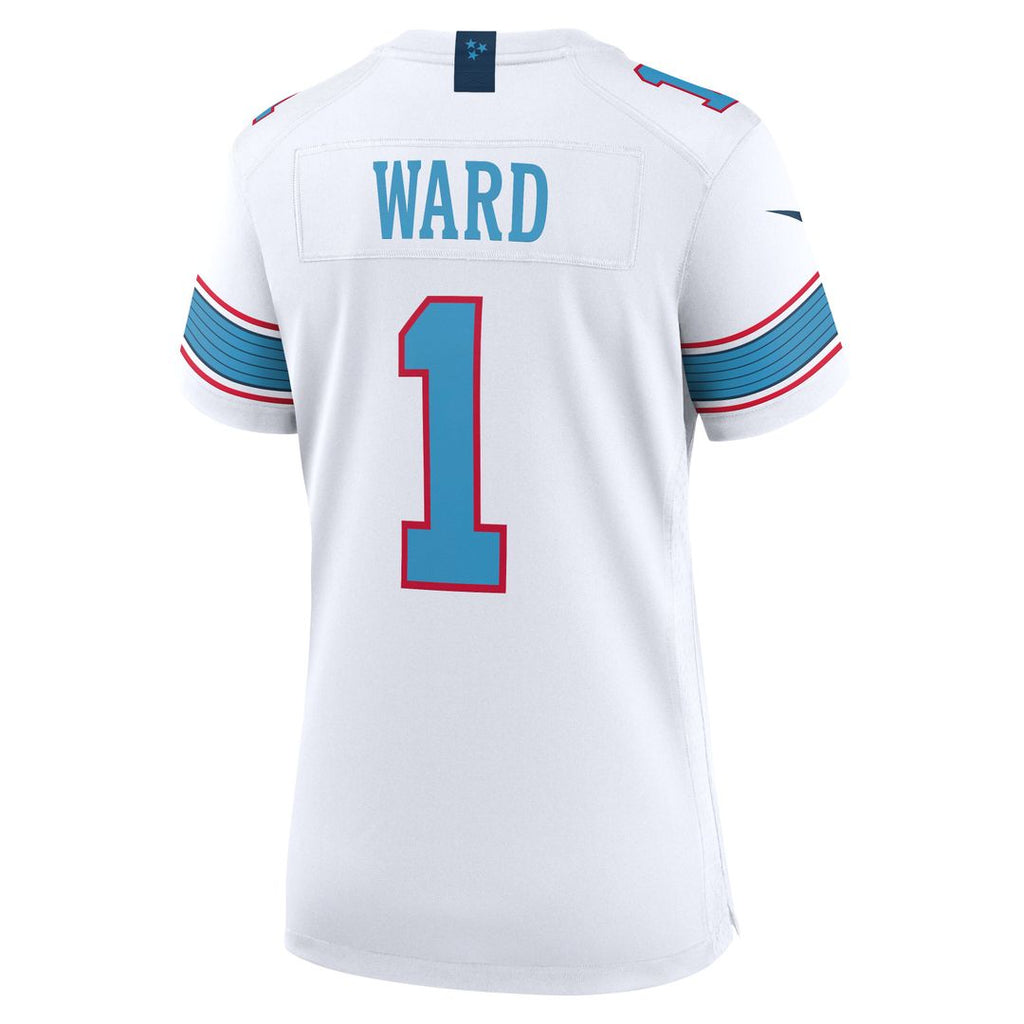 Cameron Ward Tennessee Titans Nike Women's Game Jersey - Light Blue