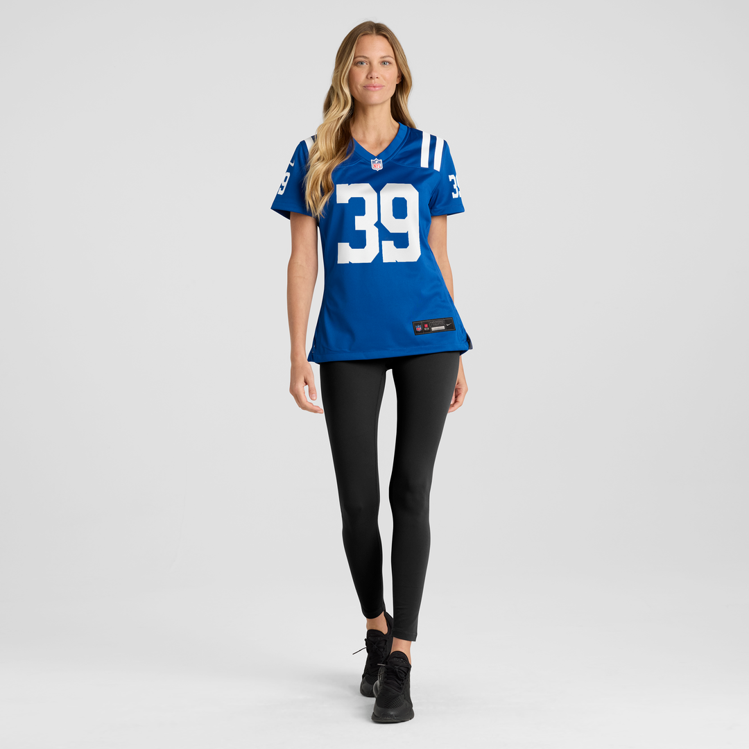 George Odum Indianapolis Colts Nike Women's Team Game Jersey -  Royal