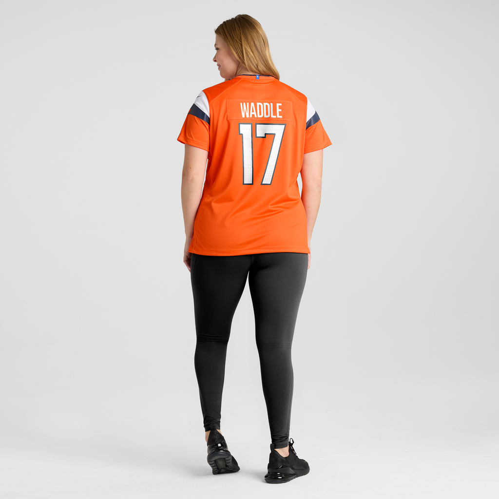 Jaylen Waddle Denver Broncos Nike Women's Game Jersey - Orange