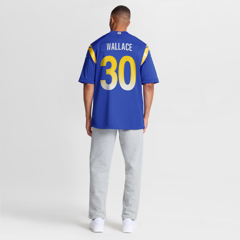 Josh Wallace Los Angeles Rams Nike Game Jersey -  Royal
