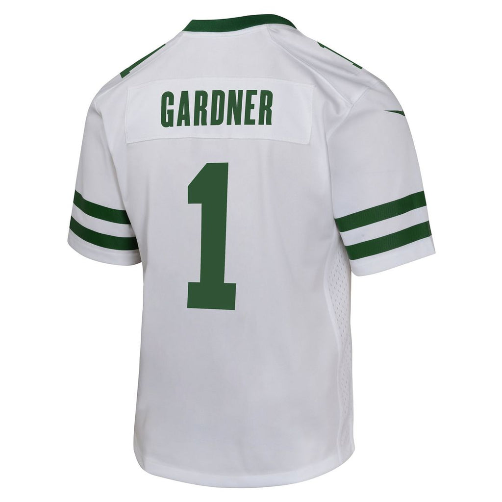 Ahmad Sauce Gardner New York Jets Nike Youth Game Jersey - White