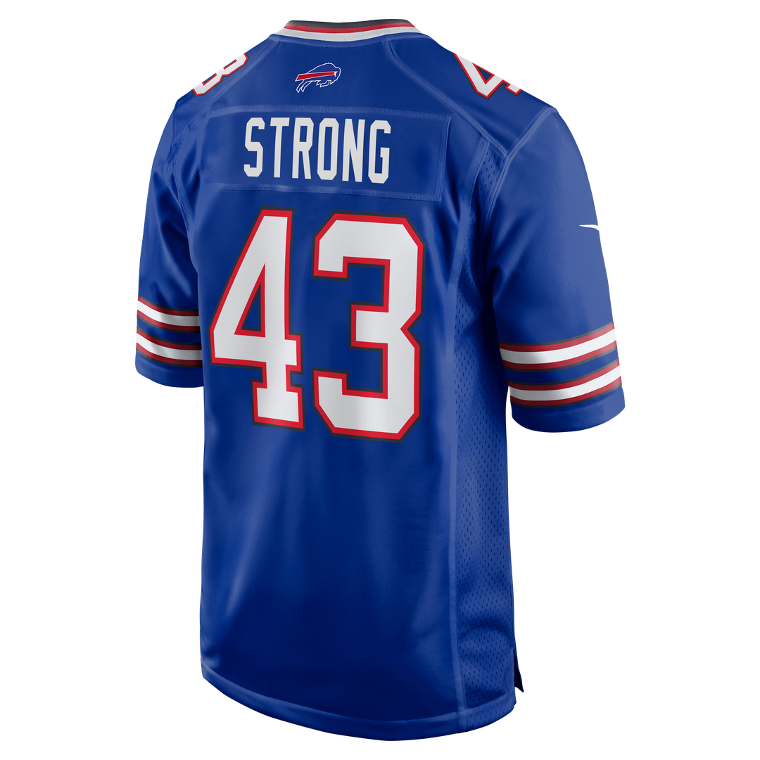 Dorian Strong Buffalo Bills Nike Team Game Jersey -  Royal