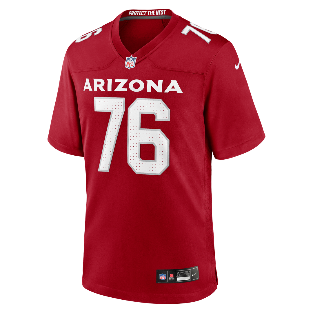 Will Hernandez Arizona Cardinals Nike Team Game Jersey -  Cardinal