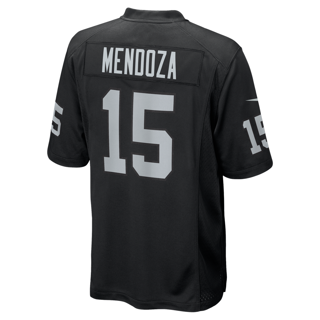 Fernando Mendoza Las Vegas Raiders Nike 2026 NFL Draft First Round Pick No. 1 Team Game Jersey - Black