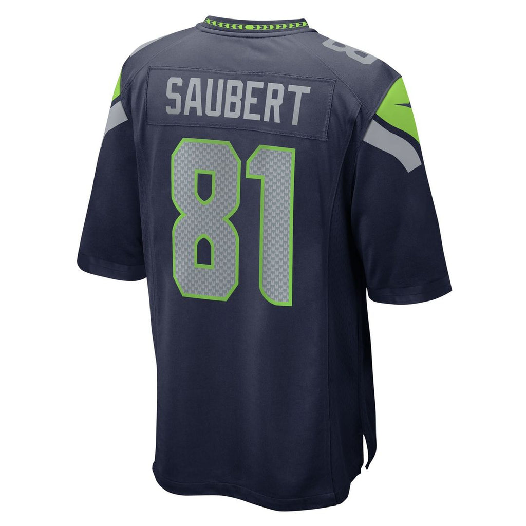 Eric Saubert Seattle Seahawks Nike Team Game Jersey -  College Navy