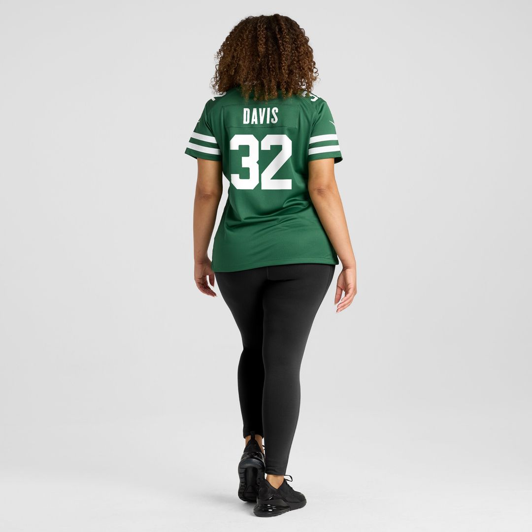 Isaiah Davis New York Jets Nike Women's Game Jersey - Legacy Green