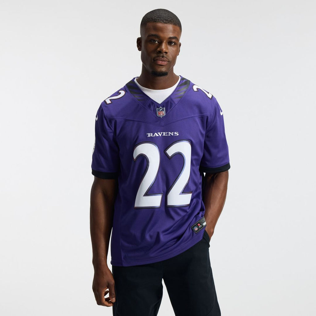 Derrick Henry Baltimore Ravens Nike Vapor F.U.S.E. Stitched Limited Jersey - White