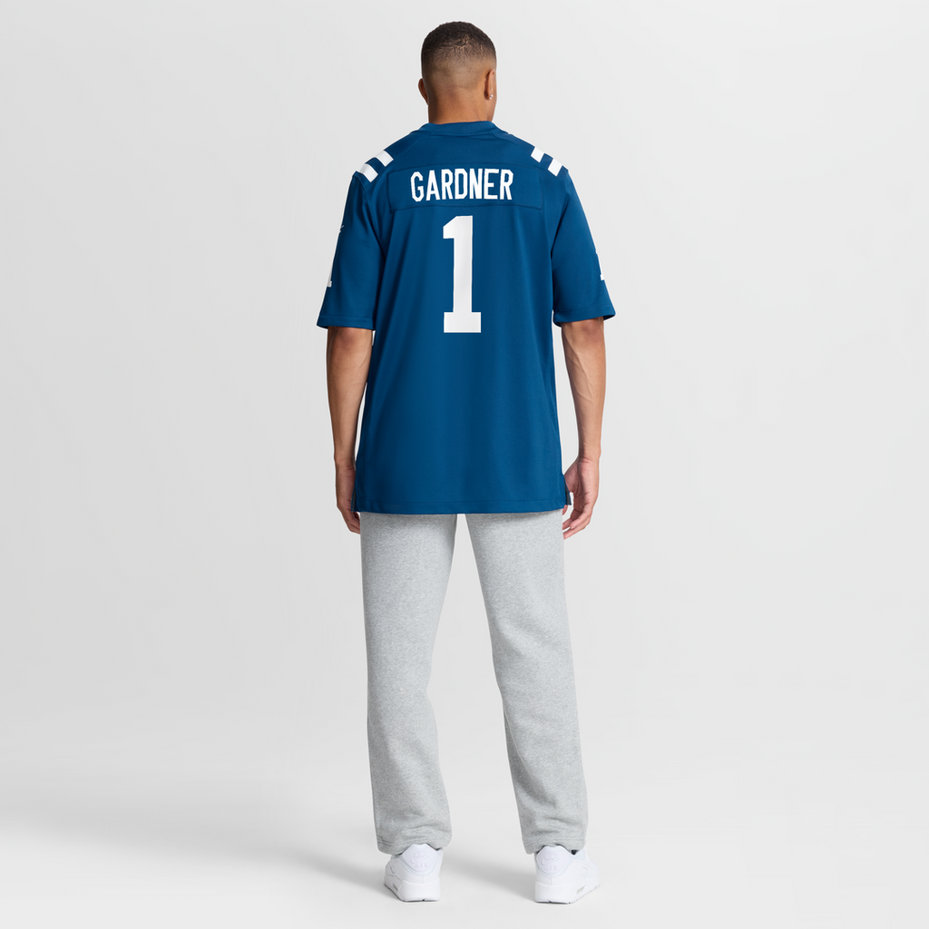 Ahmad Sauce Gardner Indianapolis Colts Nike Alternate 2 Indiana Nights Game Jersey -  Heather Royal