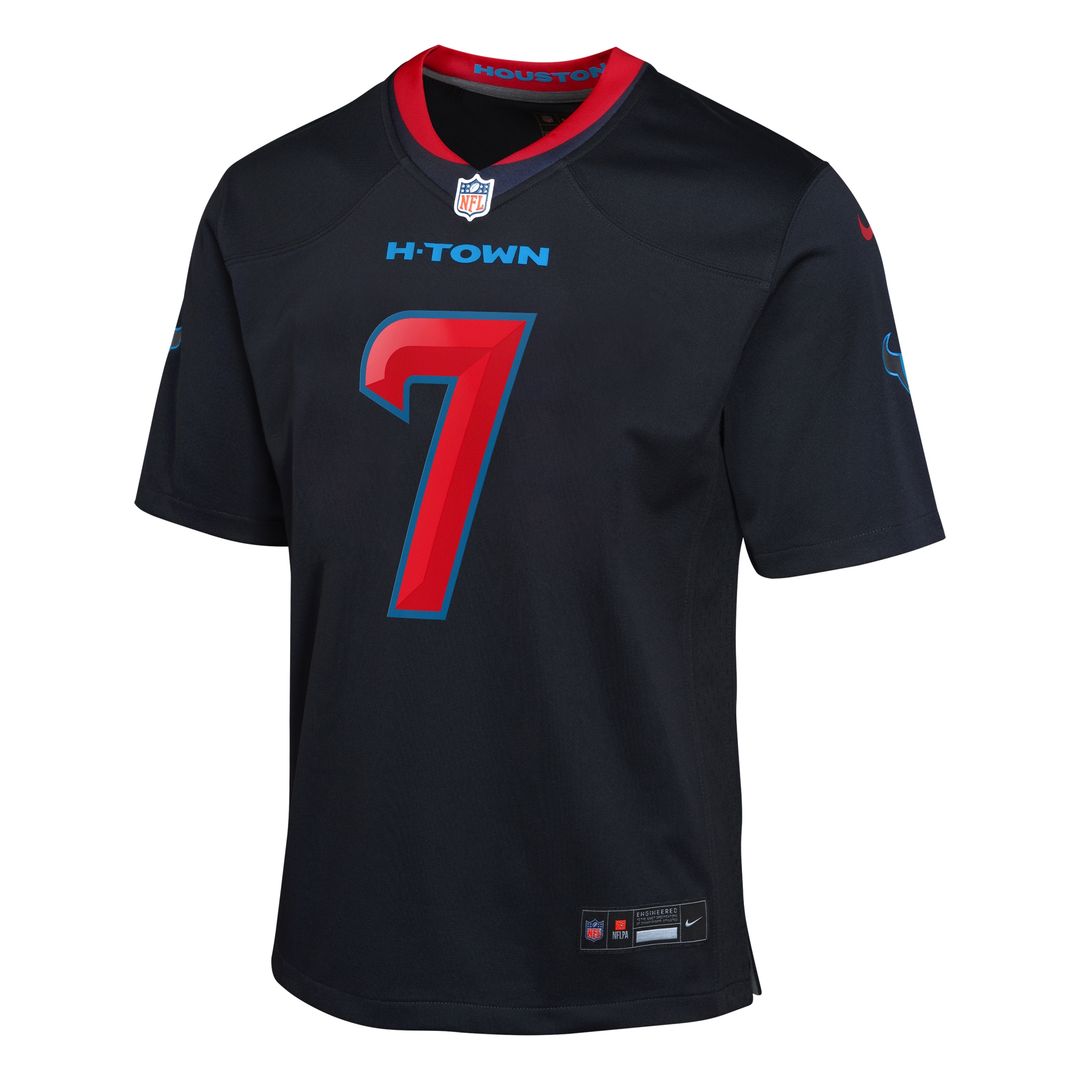 C.J. Stroud Houston Texans Nike Youth Game Jersey - Navy