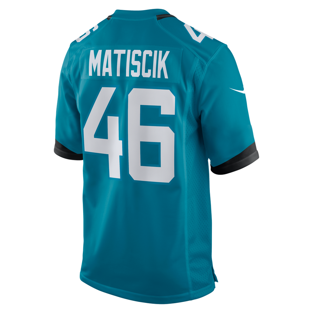 Ross Matiscik Jacksonville Jaguars Nike Game Jersey - Teal