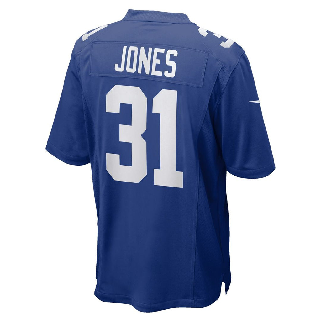 Nic Jones New York Giants Nike Team Game Jersey -  Royal