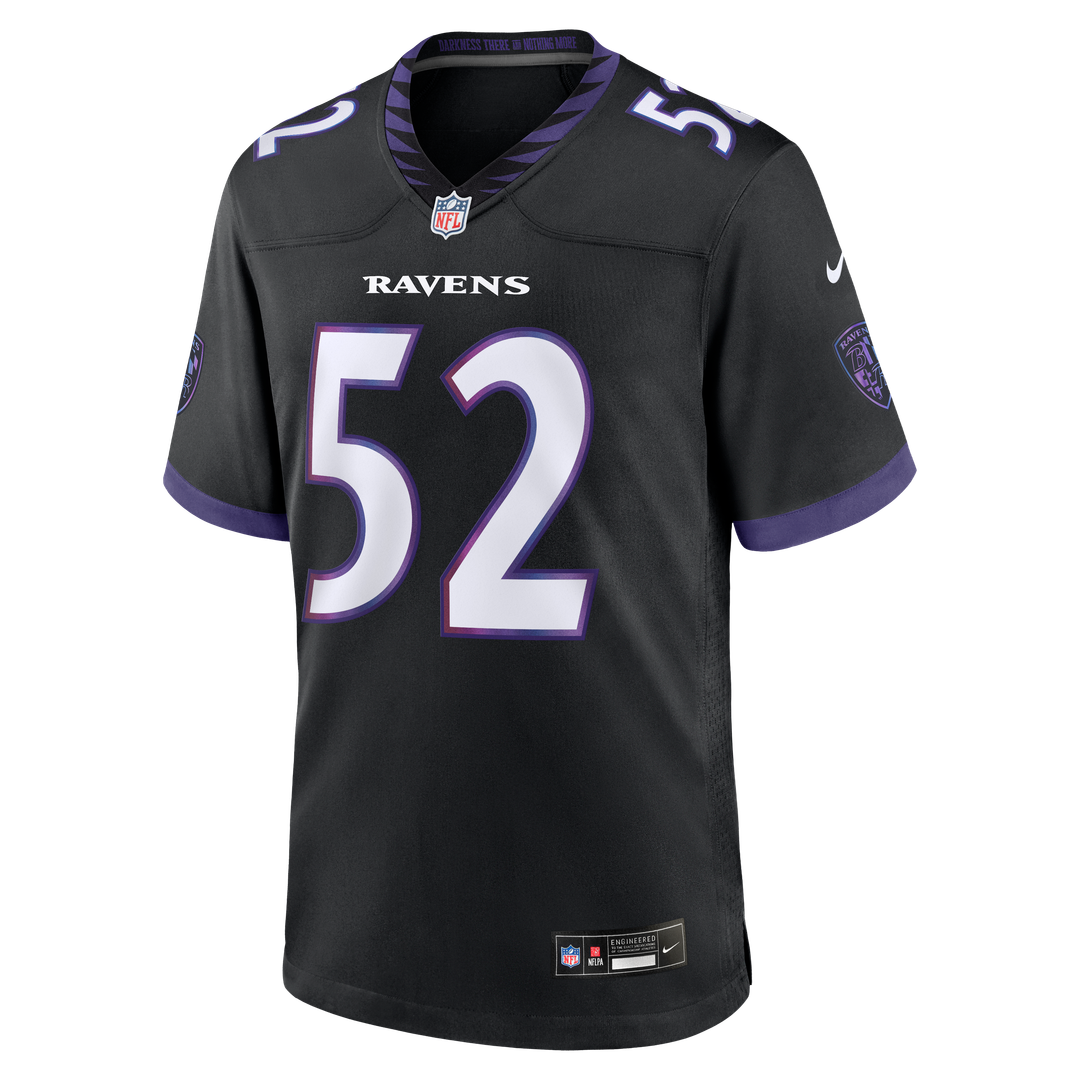 Ray Lewis Baltimore Ravens Nike Alternate Retired Player Game Jersey - Black