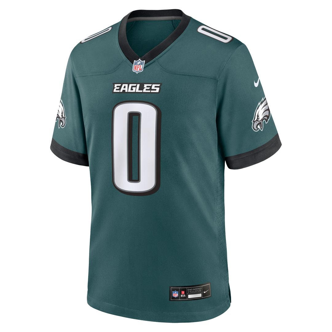 Marquise Brown Philadelphia Eagles Nike Team Game Jersey -  Midnight Green