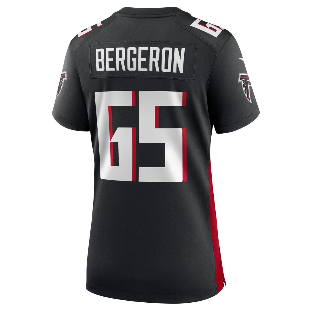 Matthew Bergeron Atlanta Falcons Nike Women's Team Game Jersey -  Black